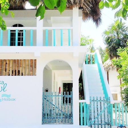 Casa Azul Hotel Isla Holbox ภายนอก รูปภาพ