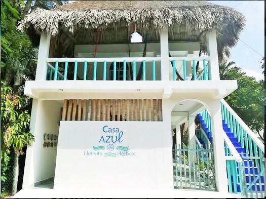 Casa Azul Hotel Isla Holbox ภายนอก รูปภาพ